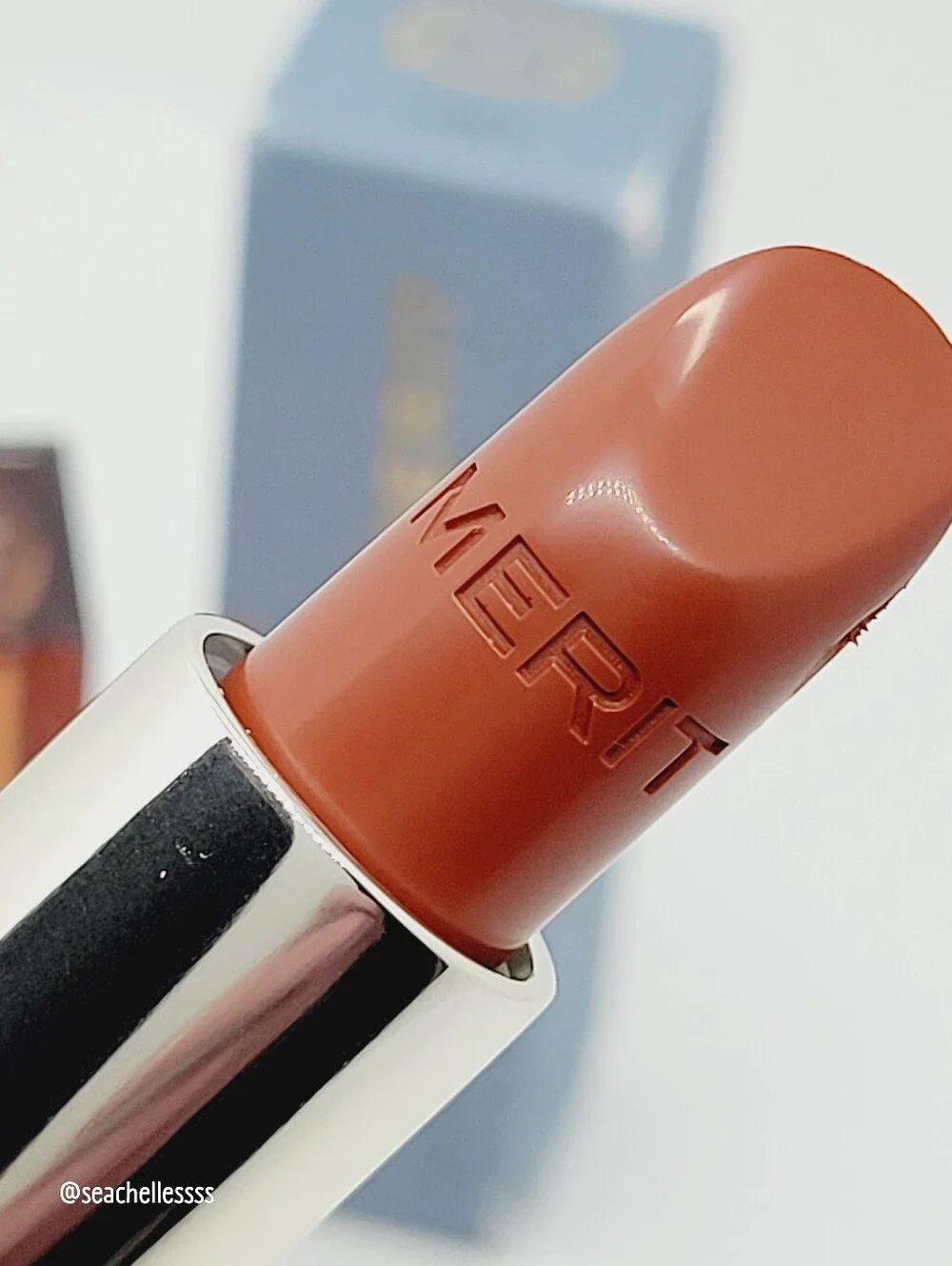 Tiger Merit Signature Lightweight Lipstick Matte Brick Red Brand New In Box
